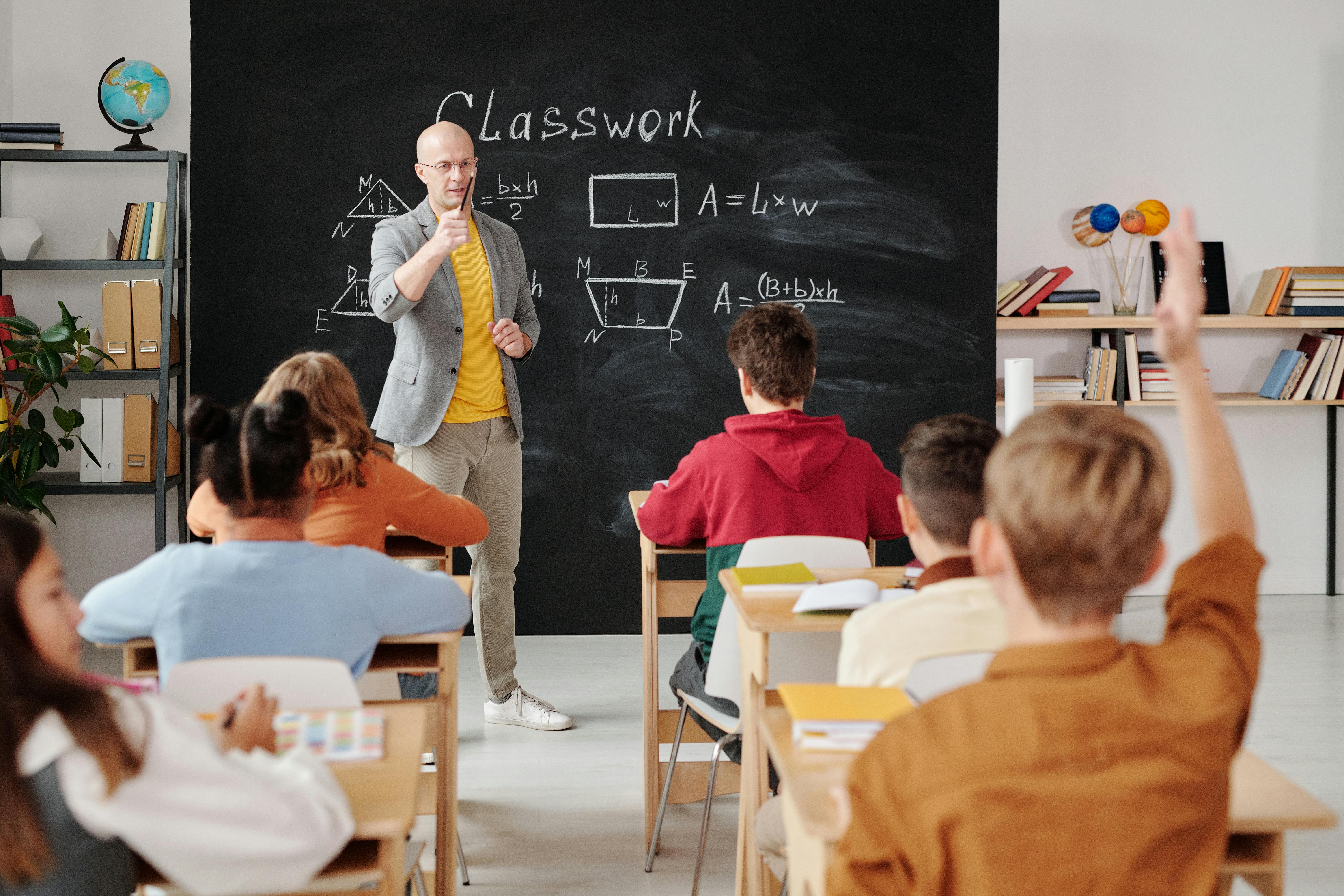 Teacher and student interaction